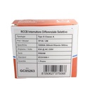 MeanWell RCCB Interruttore Differenziale Selettivo Tipo S Classe A 1P+N 2M 10000A 300mA Ritardo 500ms 63A AC 230V IP20 IEC61008-1