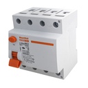 MeanWell RCCB Interruttore Differenziale Selettivo Tipo S Classe A 3P+N 4M 10000A 300mA Ritardo 500ms 63A AC 400V IP20 IEC61008-1