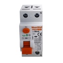 MeanWell RCCB Interruttore Differenziale Puro Tipo B 1P+N 2M 10000A 30mA 63A AC 230V IP20 IEC61008-1 / IEC62423