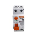 MeanWell RCCB Interruttore Differenziale Puro Tipo B 1P+N 2M 10000A 30mA 100A AC 230V IP20 IEC61008-1 / IEC62423