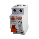 MeanWell RCCB Interruttore Differenziale Puro Tipo B 1P+N 2M 10000A 300mA 100A AC 230V IP20 IEC61008-1 / IEC62423