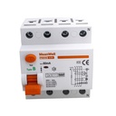 MeanWell RCCB Interruttore Differenziale Puro Tipo B 3P+N 4M 10000A 30mA 63A AC 400V IP20 IEC61008-1 / IEC62423