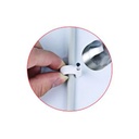 42 Pezzi Fermacavo con Chiodo 6mm Clip per Cavi Fissacavi A Muro