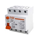 MeanWell RCCB Interruttore Differenziale Puro Tipo B 3P+N 4M 10000A 300mA 100A AC 400V IP20 IEC61008-1 / IEC62423