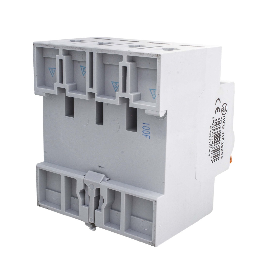 MeanWell RCCB Interruttore Differenziale Puro Tipo B 3P+N 4M 10000A 300mA 100A AC 400V IP20 IEC61008-1 / IEC62423