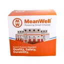 MeanWell RCCB Interruttore Differenziale Puro Tipo B 3P+N 4M 10000A 300mA 100A AC 400V IP20 IEC61008-1 / IEC62423