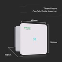 Inverter Fotovoltaico di Rete On-Grid INVT XG Series Trifase 10kW, Doppio MPPT, CEI 0-21, Garanzia 10 Anni IP66 11383