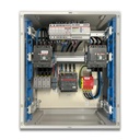 Quadro Elettrico Fotovoltaico AC Trifase 50kW 100A 400V IP66, 96 x Moduli, Differenziale Tarabile QACT50