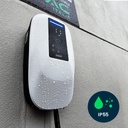 Daze Stazione di Ricarica Dazebox Home T 22.2kW Trifase 32A, IP55 IK10, WiFi e Bluetooth, Wall Box Bianco con Schermo, 3 Tessere RFID Incluse, Cavo Tipo 2 Lunghezza 5m  DBT22