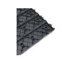10 Pezzi Piastrelle Plastica da Giardino, 30X30X2cm, Pavimento Esterno In PVC, Colore Grigio, Totale 0.9 m²