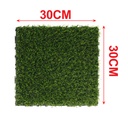 10 Pezzi Piastrelle Plastica da Giardino, 30X30X2.3cm, Pavimento Esterno In Prato Artificiale, Colore Verde Erba, Totale 0.9 m²