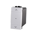 ETTROIT Pulsante Modulo Tapparelle Connesso Smart WIFI Tuya Per Tende Persiane Compatibile Bticino Living Colore Bianco