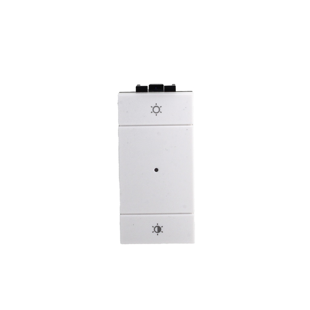 ETTROIT Pulsante Dimmer Connesso Smart WIFI Tuya Compatibile Bticino Living Colore Bianco Max 150W