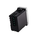 ETTROIT Pulsante Modulo Tapparelle Connesso Smart WIFI Tuya Per Tende Persiane Compatibile Bticino Living Colore Grigio
