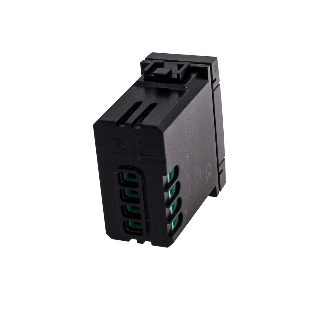 ETTROIT Pulsante Connesso Smart WIFI Tuya Compatibile Bticino Living Colore Nero Interruttore Deviatore Invertitore 3 In 1