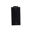 ETTROIT Pulsante Dimmer Connesso Smart WIFI Tuya Compatibile Bticino Living Colore Nero Max 150W