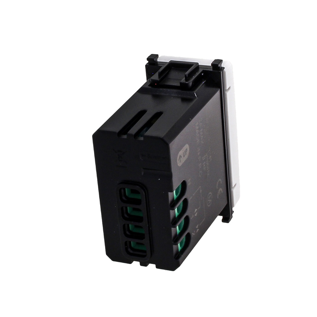 ETTROIT Pulsante Modulo Tapparelle Connesso Smart WIFI Tuya Per Tende Persiane Compatibile Vimar Plana