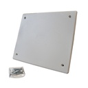 Coperchio per cassette di derivazione da incasso, 160x130 mm, ideale per protezione e copertura di impianti elettrici
