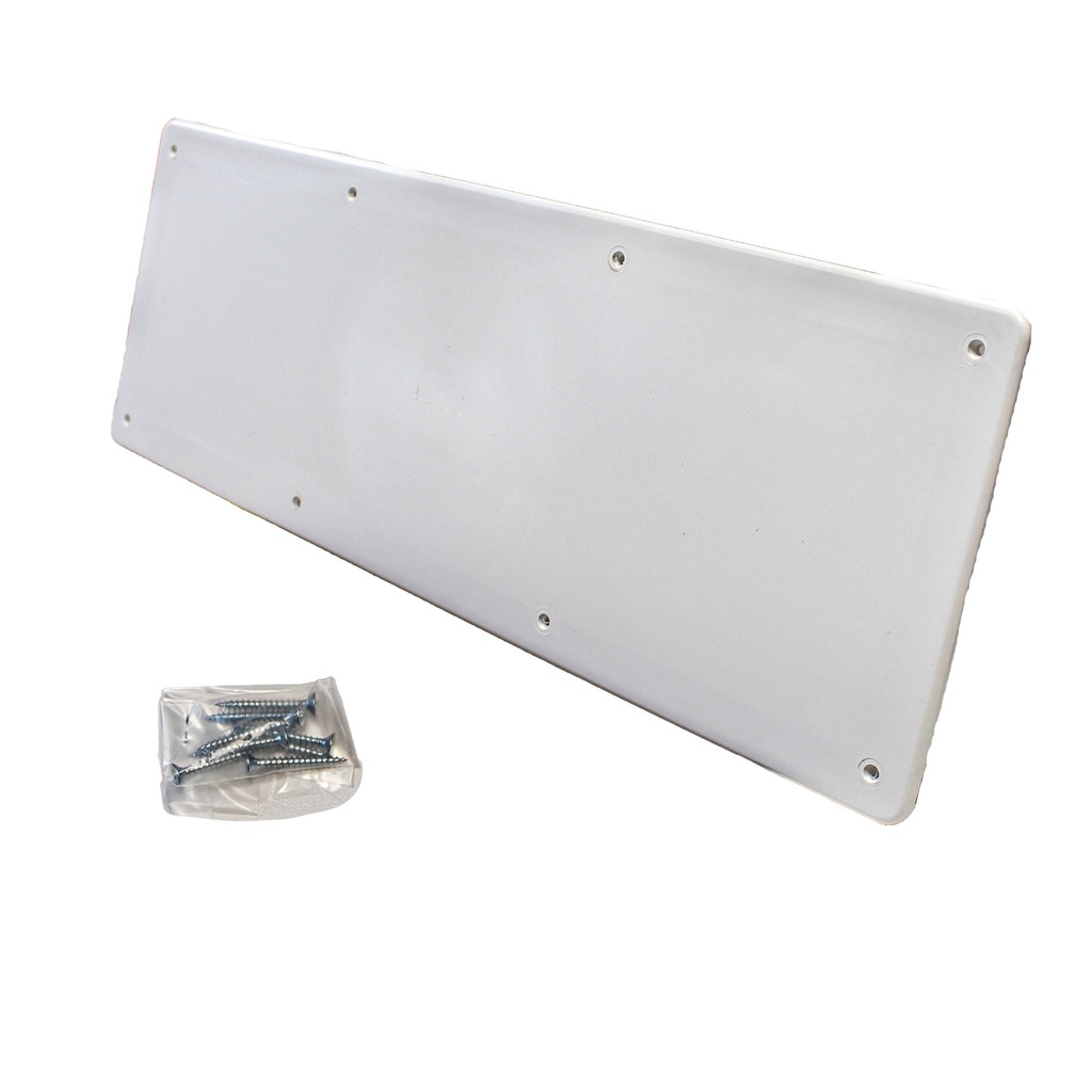 Coperchio per cassette di derivazione da incasso, 480x160 mm, ideale per protezione e copertura di impianti elettrici