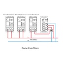 ETTROIT Pulsante Connesso Smart WIFI Tuya Compatibile Vimar Plana Interruttore Deviatore Invertitore 3 In 1
