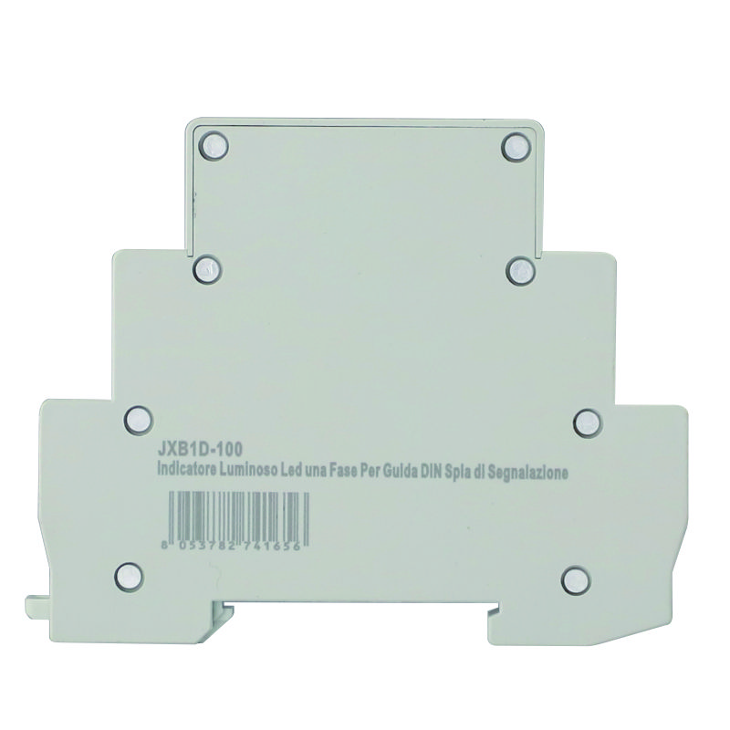 ETTROIT Indicatore Luminoso Modulare Mono Fase, Occupa Mezzo Modulo DIN, Lampada Spia Led Segnalazione 