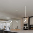 Lampada a Sospensione Cilindro Attacco GU10 Corpo in Alluminio Bianco D:60*300MM SKU-6779