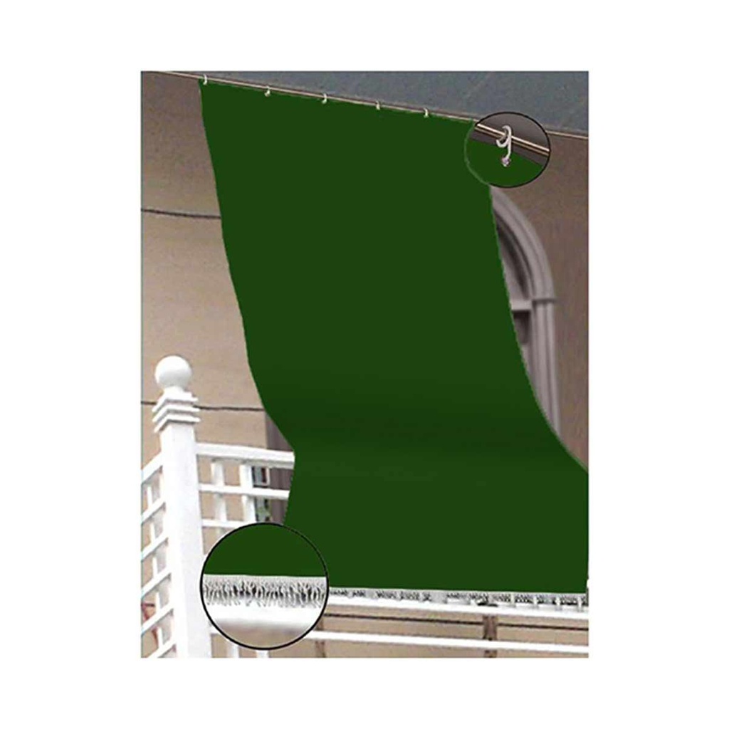 Tenda da Sole per Balcone Misura 200X290cm Colore Verde