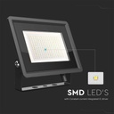 Faro Led Flood Light 200W 17600lm IP65 Slim 400x333x33mm Carcassa Nera Luce 4000K SKU-6733