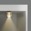 A2ZWORLD Kit Profilo Alluminio Completo Da 2 Metri Per Striscia Led, Standard Alta, Dimensione 14.2*14.3mm, Larghezza Interna 10mm, 103g/m, Copertura Opale, Tappi Chiusura e Clip Fissaggio Incluso
