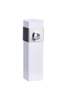 A2ZWORLD Kit Profilo Alluminio Completo Da 2 Metri Per Striscia Led, Angolare Leggera, Dimensione 15.8*15.8mm, Larghezza Interna 10mm, 77g/m, Copertura Opale, Tappi Chiusura e Clip Fissaggio Incluso