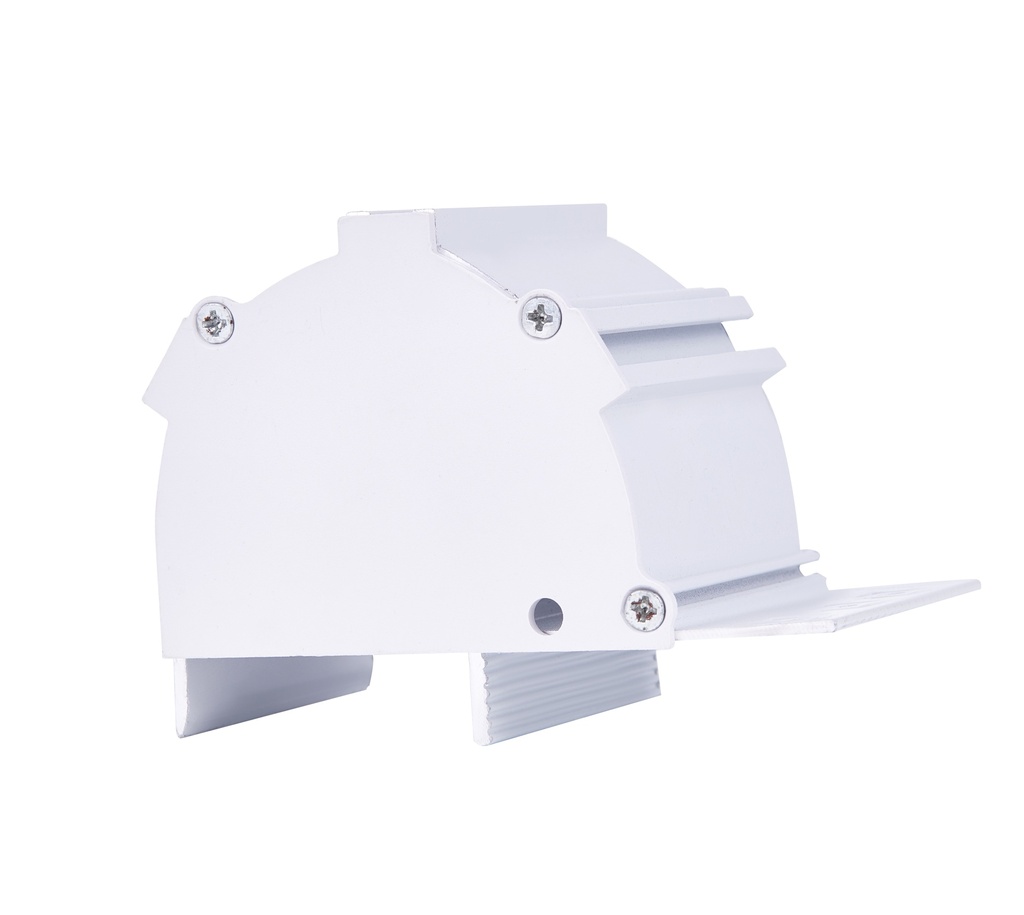 A2ZWORLD Kit Profilo Alluminio Completo Da 2 Metri Per Striscia Led, Da Cartongesso Illuminazione Indiritta, Dimensione 95.5*70.1mm, Larghezza Interna 20mm, 1333g/m, Copertura Opale, Tappi Chiusura e Clip Fissaggio Incluso