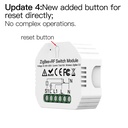 MeanWell Interruttore Smart ZigBee RF433 2 In 1 ZigBee, RF 433MHz TUYA, Smart Life 10A AC 90-250V 50/60HZ 2200W   IP20
