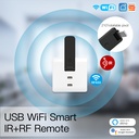 MeanWell Telecomando USB Smart Controller Remote WIFI IR RF433 RF315 WIFI,IR,RF433,RF315 TUYA, Smart Life 5V USB IP20