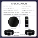 MeanWell Gateway ZigBee Bluetooth BLE Mesh IR Infrarossi ZigBee 3.0,Bluetooth BLE Mesh,IR TUYA, Smart Life 1A 5V IP20