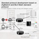 MeanWell Gateway ZigBee Bluetooth BLE Mesh IR Infrarossi ZigBee 3.0,Bluetooth BLE Mesh,IR TUYA, Smart Life 1A 5V IP20