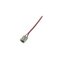 10 Pezzi Connettore Trasparente Invisibile 10mm 2 PIN Per Chiudere 2 Striscie Led Smd COB con Passo da 10mm Senza Saldare