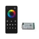 Centralina Controller Per Striscia Led RGB WIFI 2.4G, RF 2.4G TUYA, Smart Life Max 15A Tot. (6A/CH) DC5-24V 360W 3 Canali RGB CLC103R Bianco