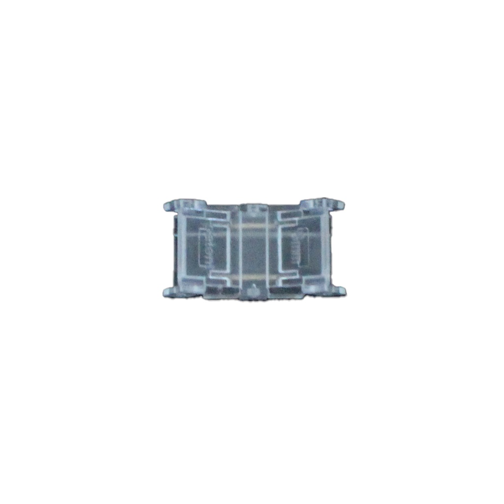 10 Pezzi Connettore Trasparente Invisibile 8mm 2 PIN Per Unire In Linea 2 Striscie Led Smd COB con Passo da 8mm Senza Saldare