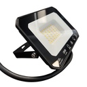 Faro Led Flood Slim 30W 2850 Lumen Bianco Neutro 4200K 90LM/W AC 220V 50Hz Nero IP65