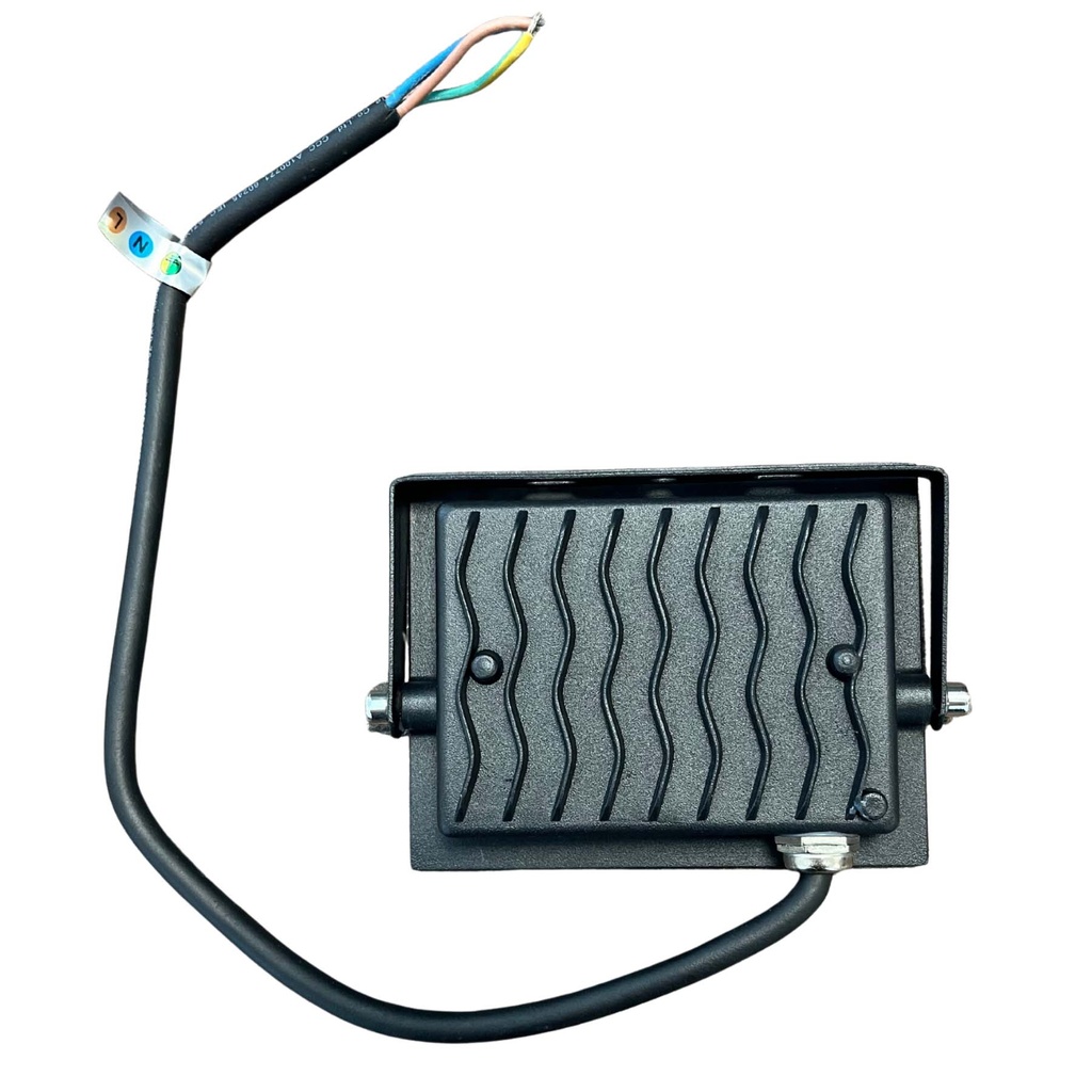 Faro Led Flood Slim RGB Con Telecomando 20W 680 Lumen RGB  AC 220V 50Hz Nero IP65