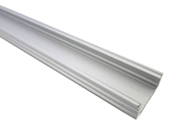3 Metri Profilo Canalina Barra Alluminio Led Standard Colore Bianco
