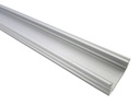 3 Metri Profilo Canalina Barra Alluminio Led Standard Colore Bianco