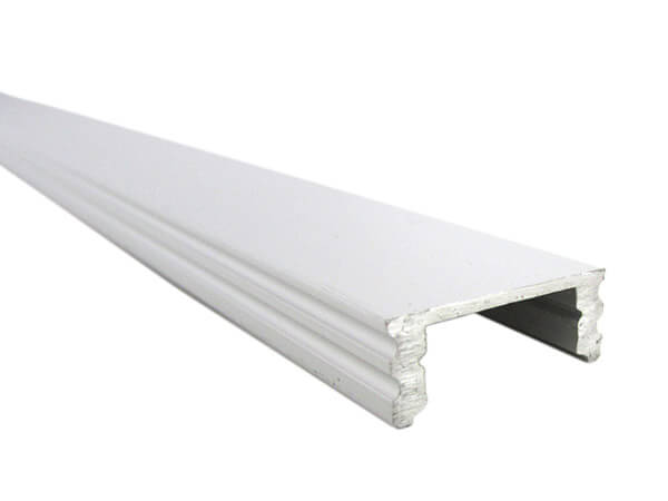 3 Metri Profilo Canalina Barra Alluminio Led Standard Colore Bianco