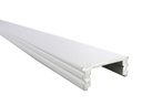 3 Metri Profilo Canalina Barra Alluminio Led Standard Colore Bianco