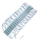 Striscia LED 40 moduli bottone 1W, 220V 40W, 3000K, IP67, 560cm, 4400lm, bianco caldo