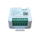 A2ZWORLD LED Dimmer Con Pulsante e RF 433MHz Via Radio, Regolatore di Intensità 12V 24V 48V 8A, Controllo Wireless, IP20