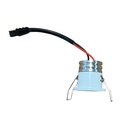2 Pezzi Mini Faretto Led Da Incasso Rotondo, Carcassa Bianca 3000K, 2.5W 220LM 220V, Ø32*29mm, Foro 27mm, Angolo 15° IP20