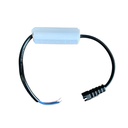 2 Pezzi Mini Faretto Led Da Incasso Rotondo, Carcassa Bianca 4000K, 1W 80LM 220V, Ø22*40mm, Foro 17mm, Angolo 15° IP20