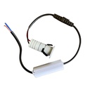 2 Pezzi Mini Faretto Led Da Incasso Rotondo, Carcassa Bianca 4000K, 1W 80LM 220V, Ø22*40mm, Foro 17mm, Angolo 15° IP20