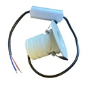 Mini Faretto Led Da Incasso Rotondo, Carcassa Bianca 3000K, 5W 360LM 220V, Ø60*53mm, Foro 45mm, Angolo 24° IP20